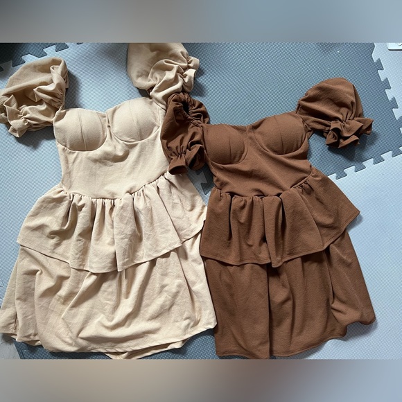 Padded fairy dress (backless )(short sleeves ) - Picture 9 of 9